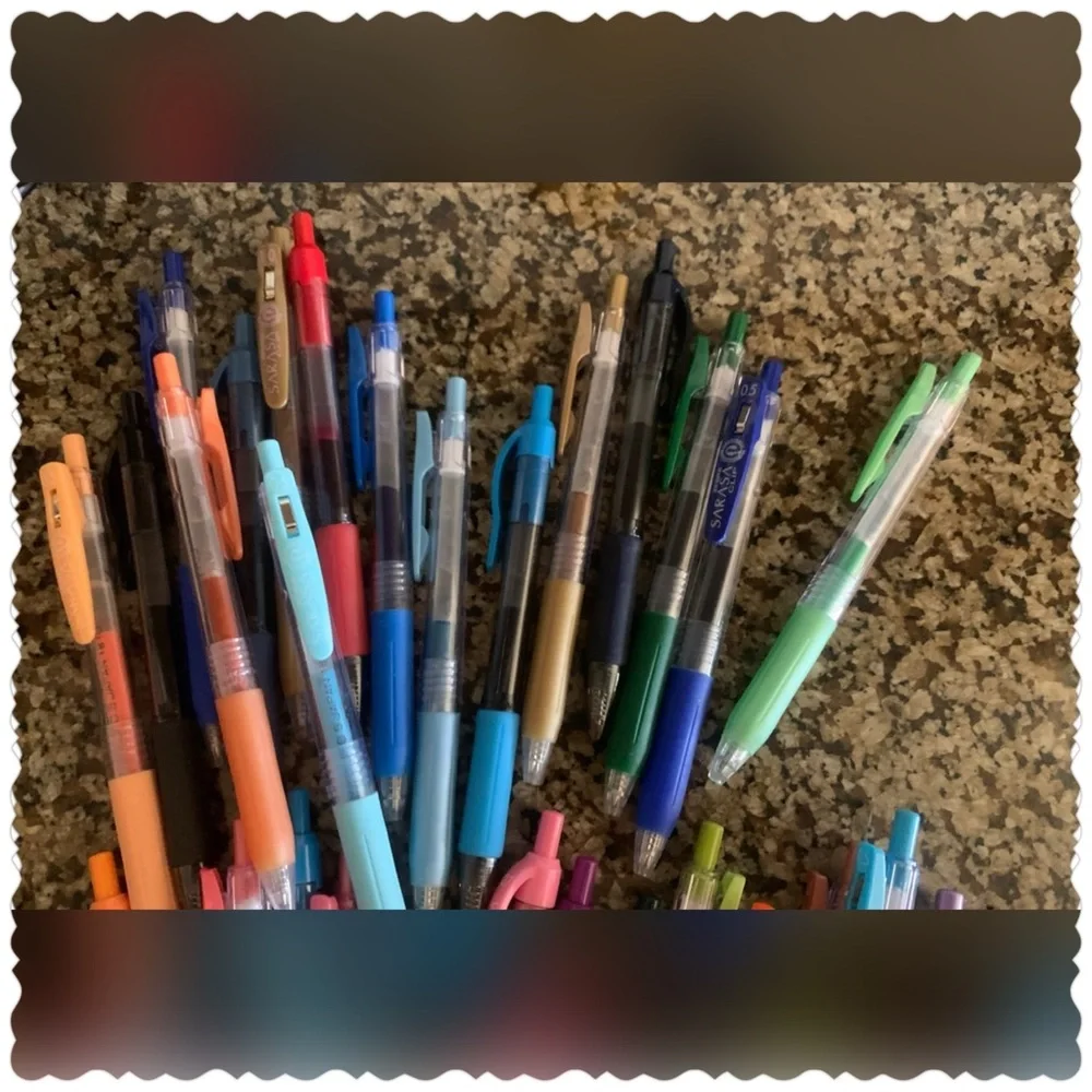 Zebra Sarasa Retractable Gel Pen Bundle